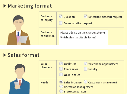 Marketing format, Sales format